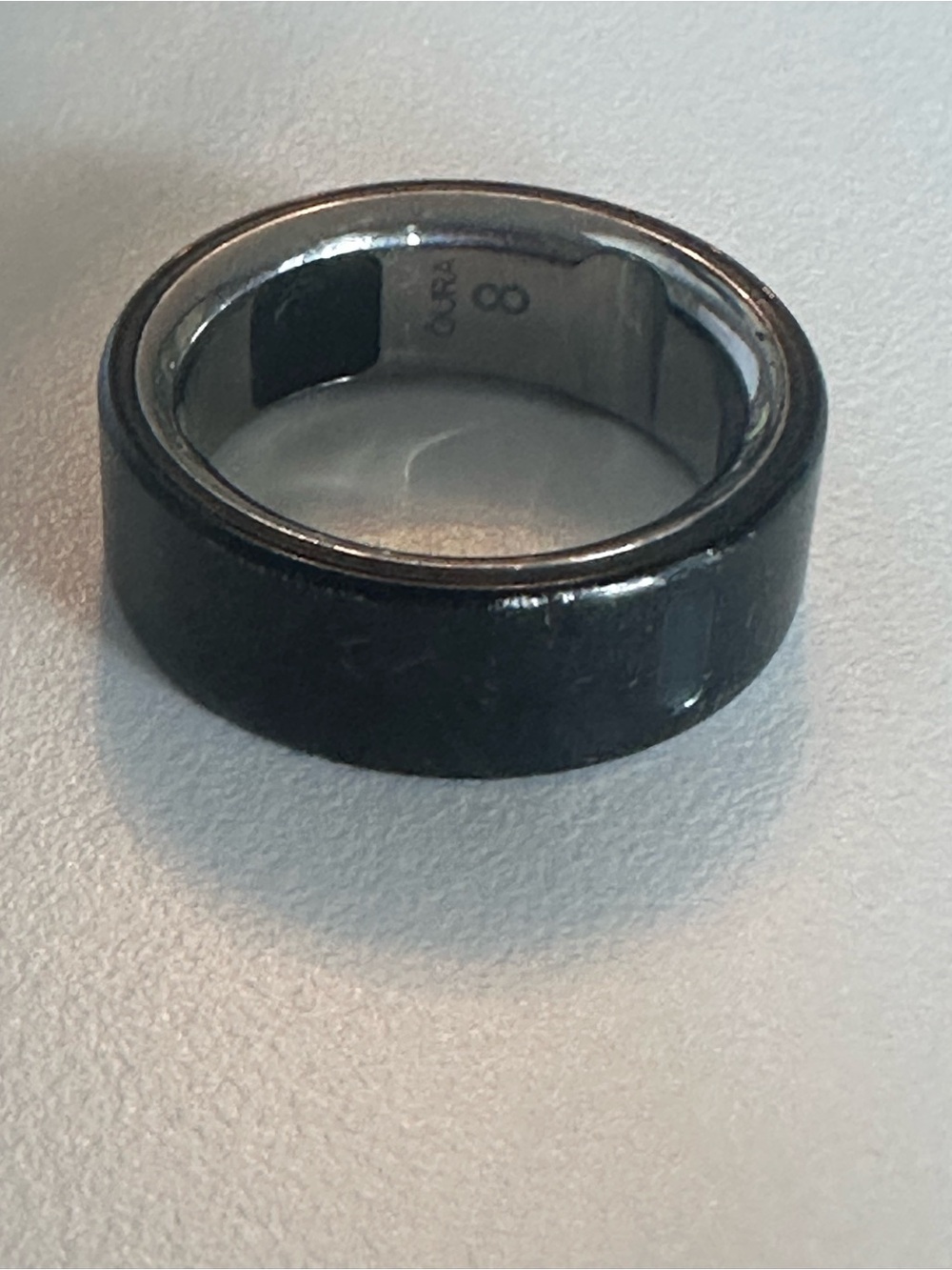Oura Black Ceramic Smart Ring